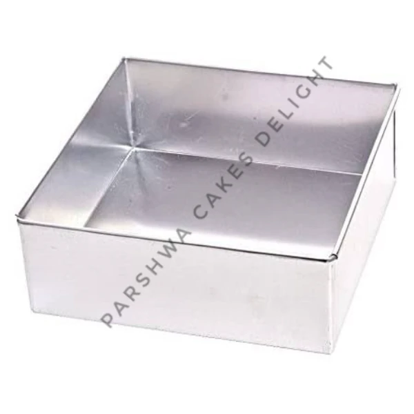 ALUMINUM SQUARE TIN - ½KG 6 INCH